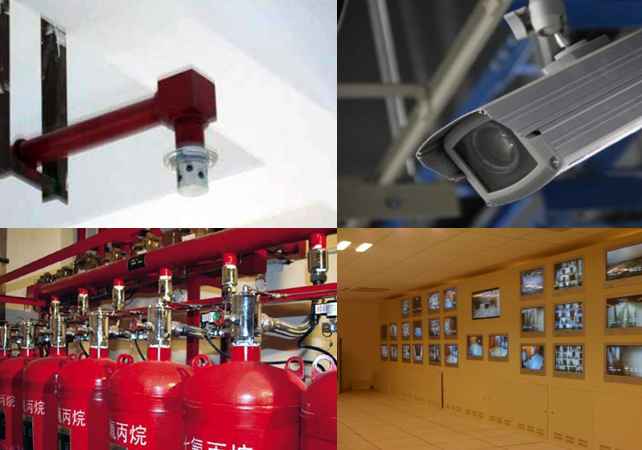 万江街道机房安防